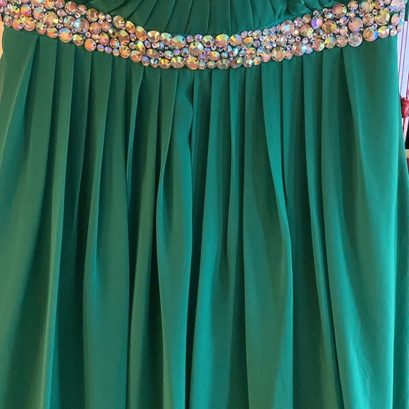 NEW MAY QUEEN qouture jeweled formal dress - Picture 6 of 16